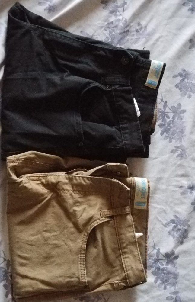 2 pants Wrangler straight fit for men's 30×32